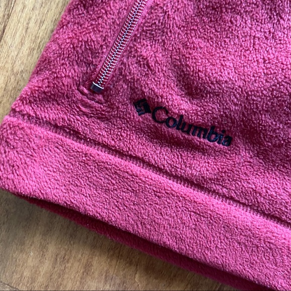 Columbia Red Fleece Vest - Picture 4 of 6